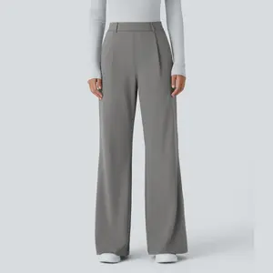 Halara High Waisted Pocket Work Flare Pants