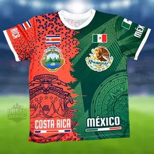 Costa Rica & Mexico Sport Shirt