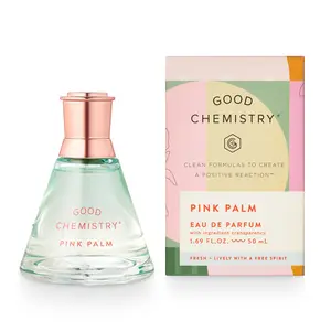 Good Chemistry Pink Palm Eau de Parfum - Citrus Fruity Fragrance with Dragonfruit & Sugared Vanilla - Vegan Cruelty-Free 1.69 fl oz