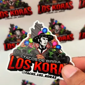 Custom Embossed Stickers