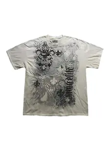 This new 2026 summer men's T-shirt features an outdoor street style casual design, is comfortable and breathable, and is printed with a 3D skull pattern.