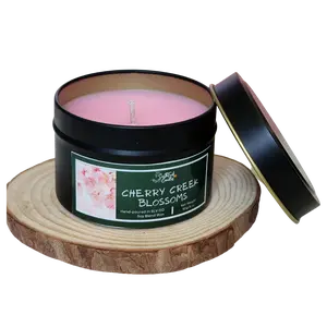 Cherry Blossoms Scented Candles - 4oz Tin