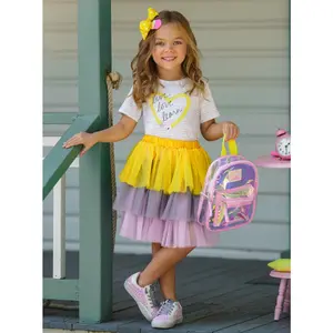 Live, Love, Learn Tutu Skirt Set