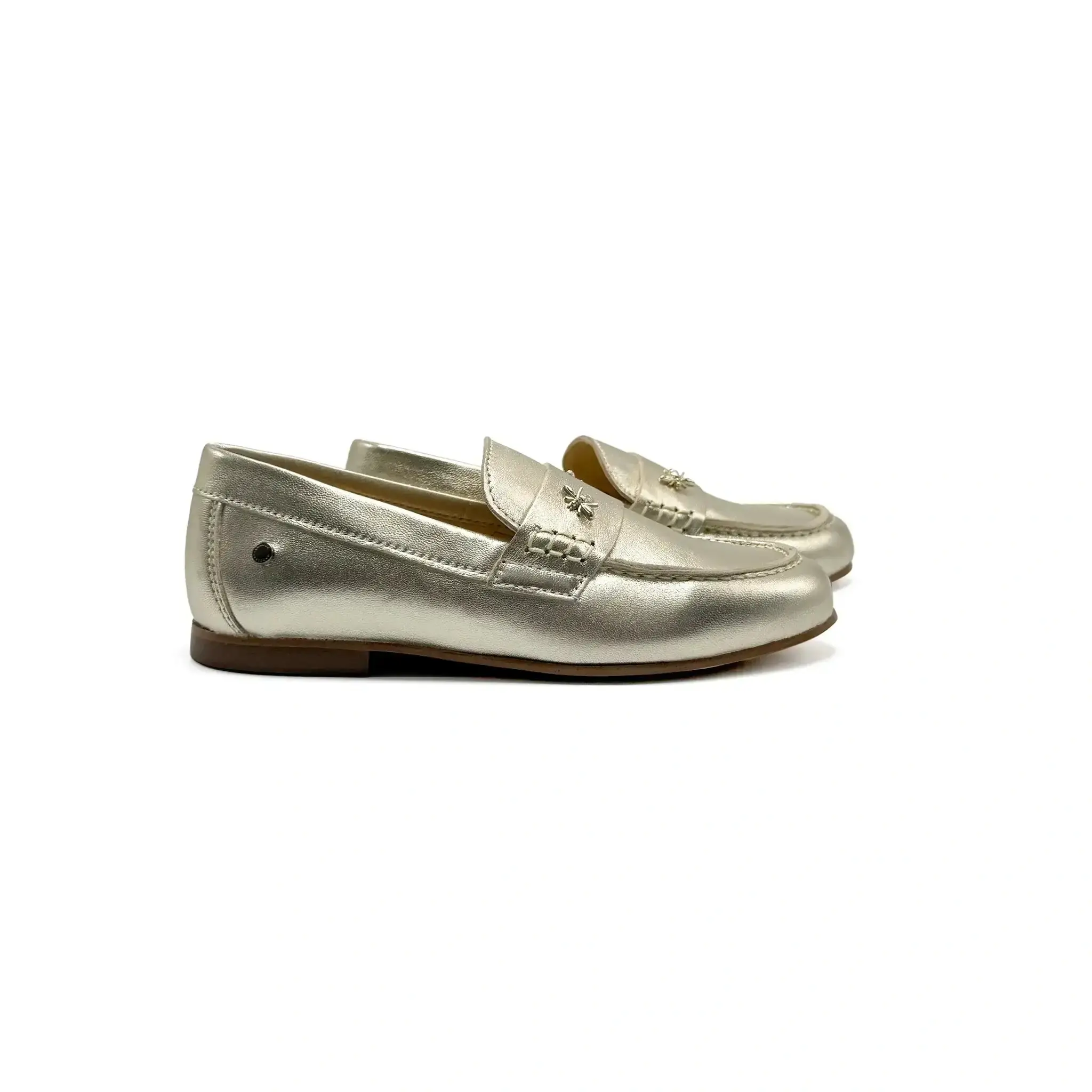 Confetti Soft Gold Dress Loafer