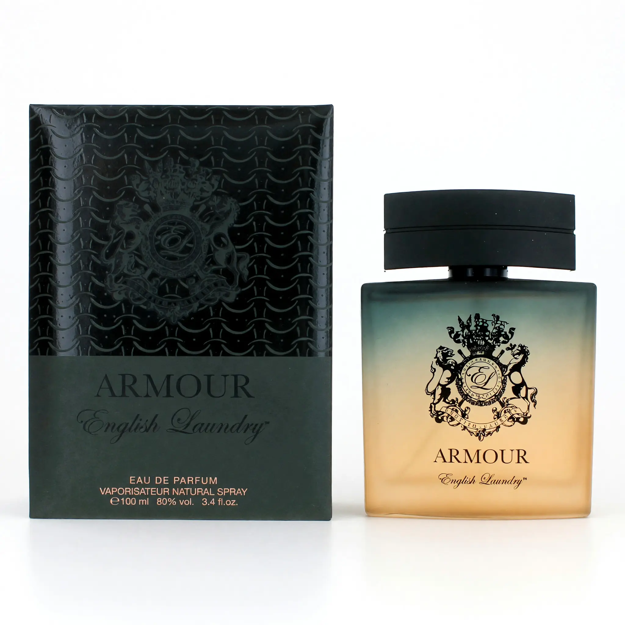 Armour Eau de Parfum, Woody & Earthy Men's Fragrance Spray with Lemon, Floral, and Patchouli Notes, 3.4 fl oz