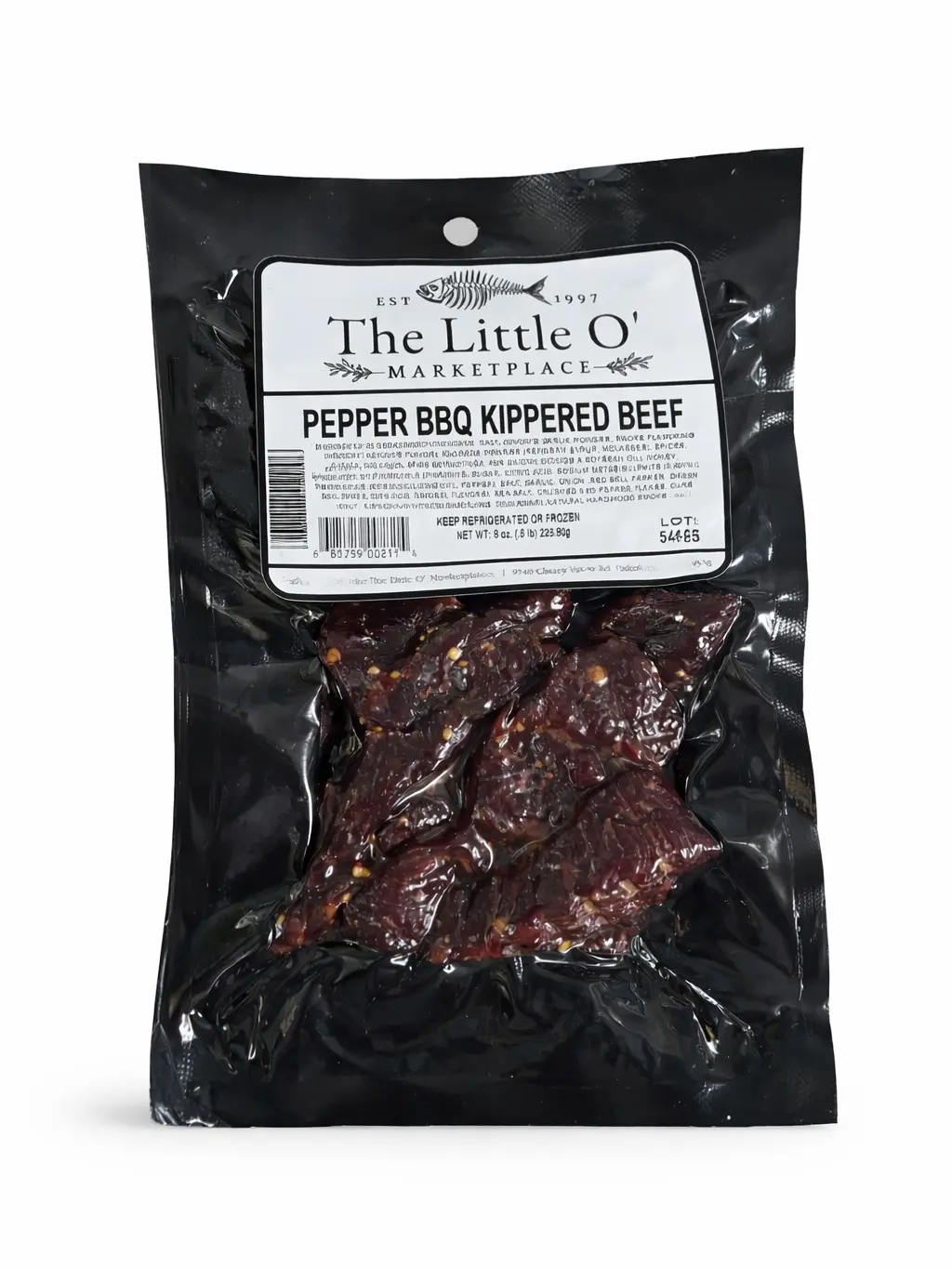 Pepper BBQ Kippered Beef Jerky