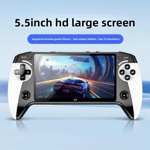 Retro Portable Handheld Game Console with Crystal HD IPS Screen, 20000+ Classic Games, Bluetooth Joystick, TV Connection Cable, Expandable Memory Card Storage, Lithium-Powered Design