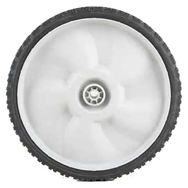 Arnold 490-325-0023 Offset Wheel, 11 inches x 1.75 inches, with Spacers & Bar Tread, Suitable for Load Support & MTD Users