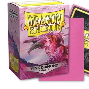 Dragon Shield Sleeve: Matte Pink Diamond