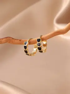 Dripping Heart Earrings Set for Women, Daily Wear Jewelry Accessories, Stylish Ear Cuffs for Everyday Use, Fashionable Accessory