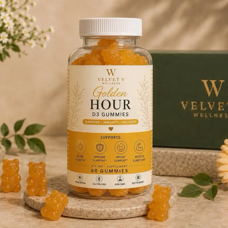 Golden Hour D3 Vitamin Gummies