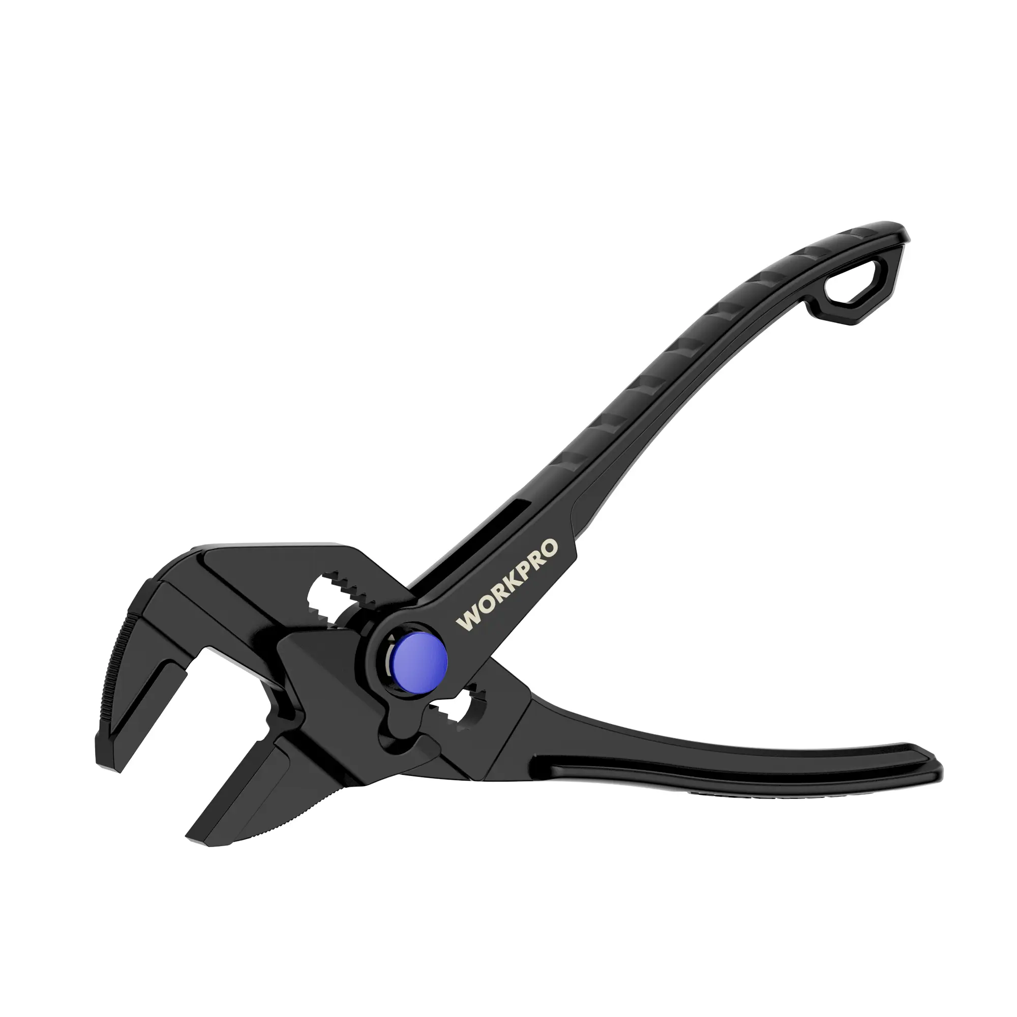 #summersale WORKPRO Mini Pliers Wrench, 4-Inch Smooth Jaw Pliers, High-Toughness Alloy Steel Adjustable Wrench Pliers with Smooth Parallel Jaws, Anti-Rust Coating, EDC Pliers for Tight Spaces & Versatile Use