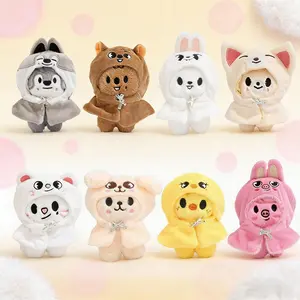 A cute plush doll wearing a removable soft cloak. It’s a perfect gift and can also be used as a trendy accessory to match bags or schoolbags. Soft Stuffed Doll