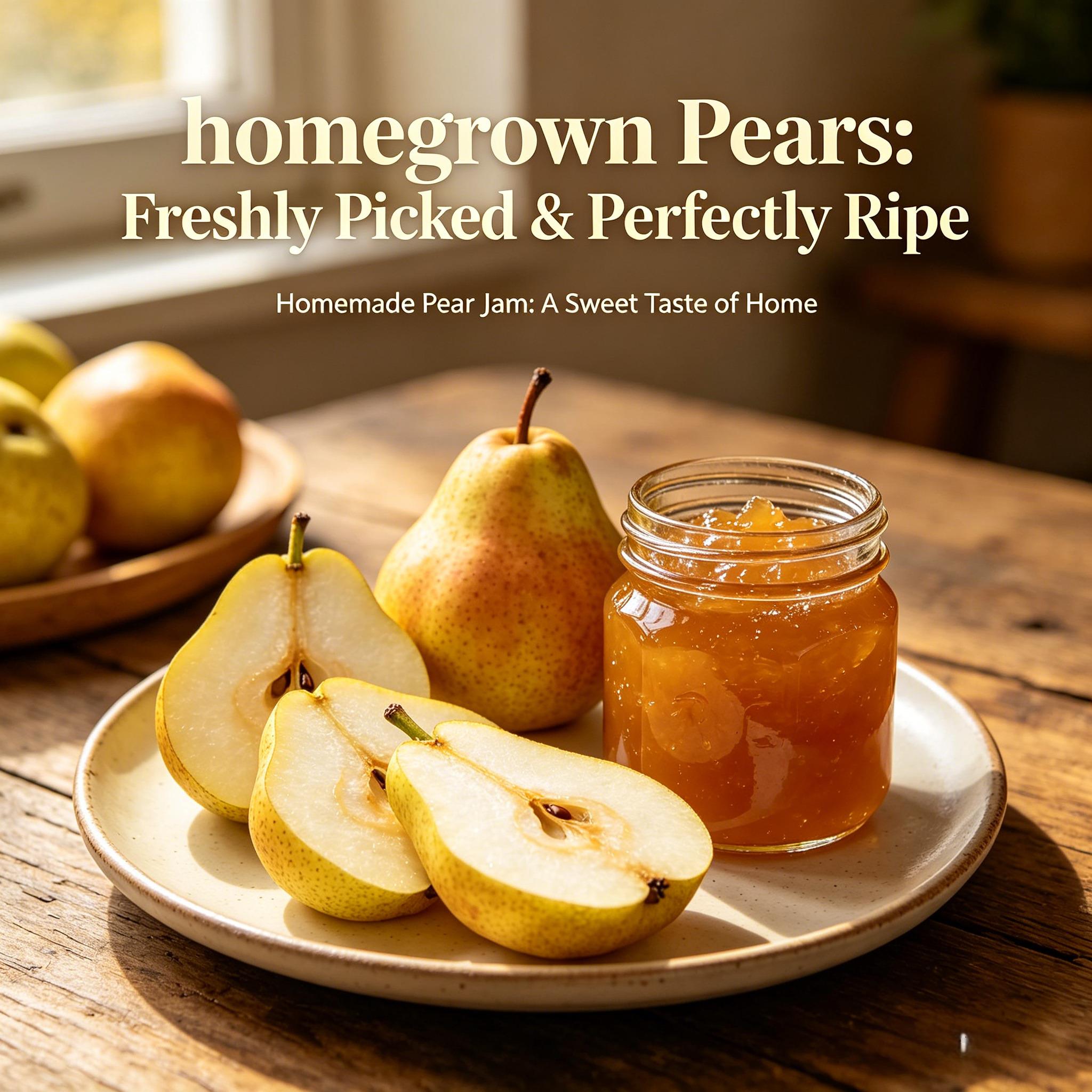 Premium Pear Tree Seedling | Live Fruit Plant | Easy Grow Backyard Garden Tree | Cold Hardy Sweet Pear Variety | Home Orchard Starter Plant