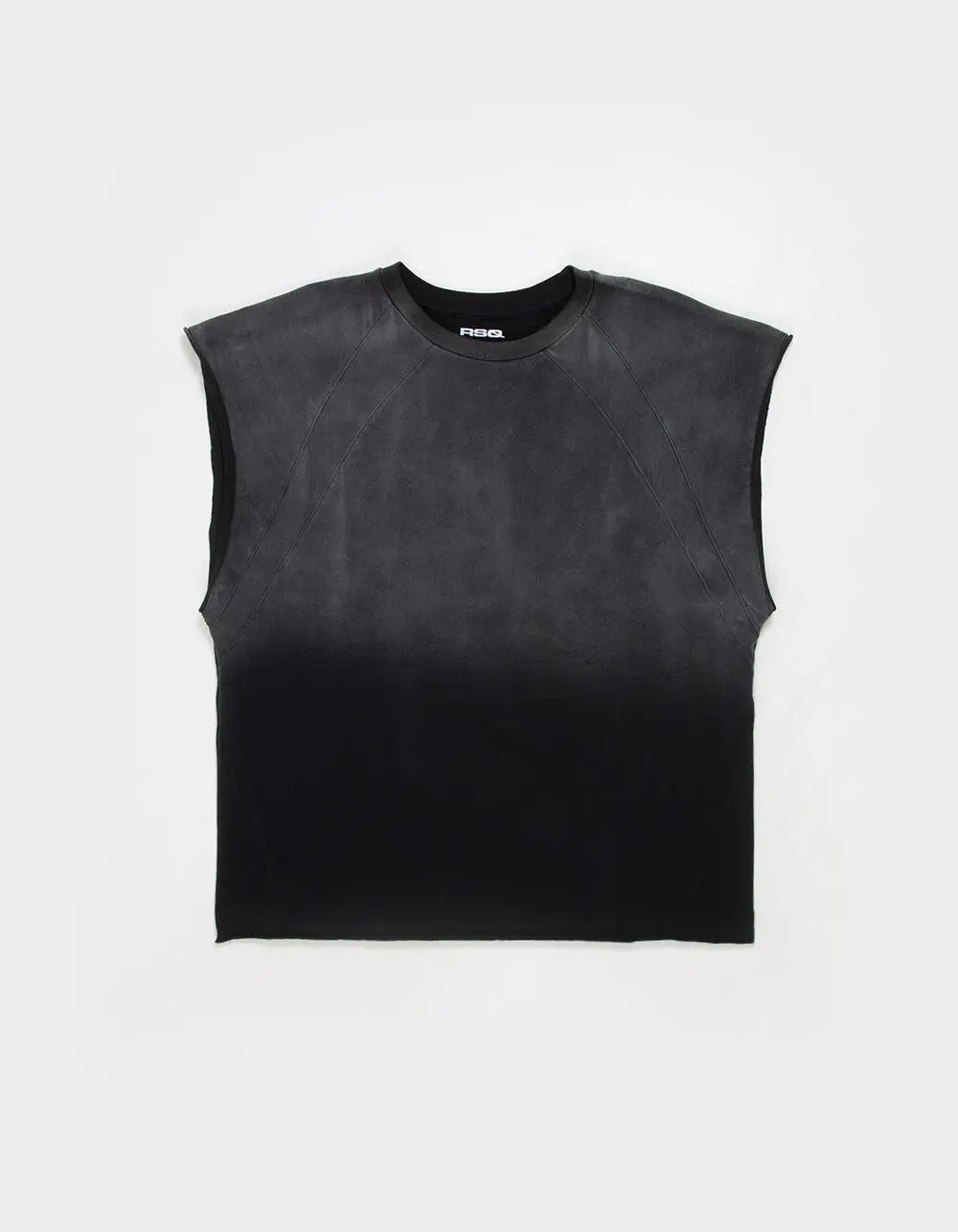 RSQ Mens Cropped Muscle Tee