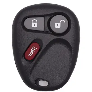 Key Fob Cover for 2006 Buick Rainier, 3-Button Keyless Entry Fob, FCC# MYT3X6898B