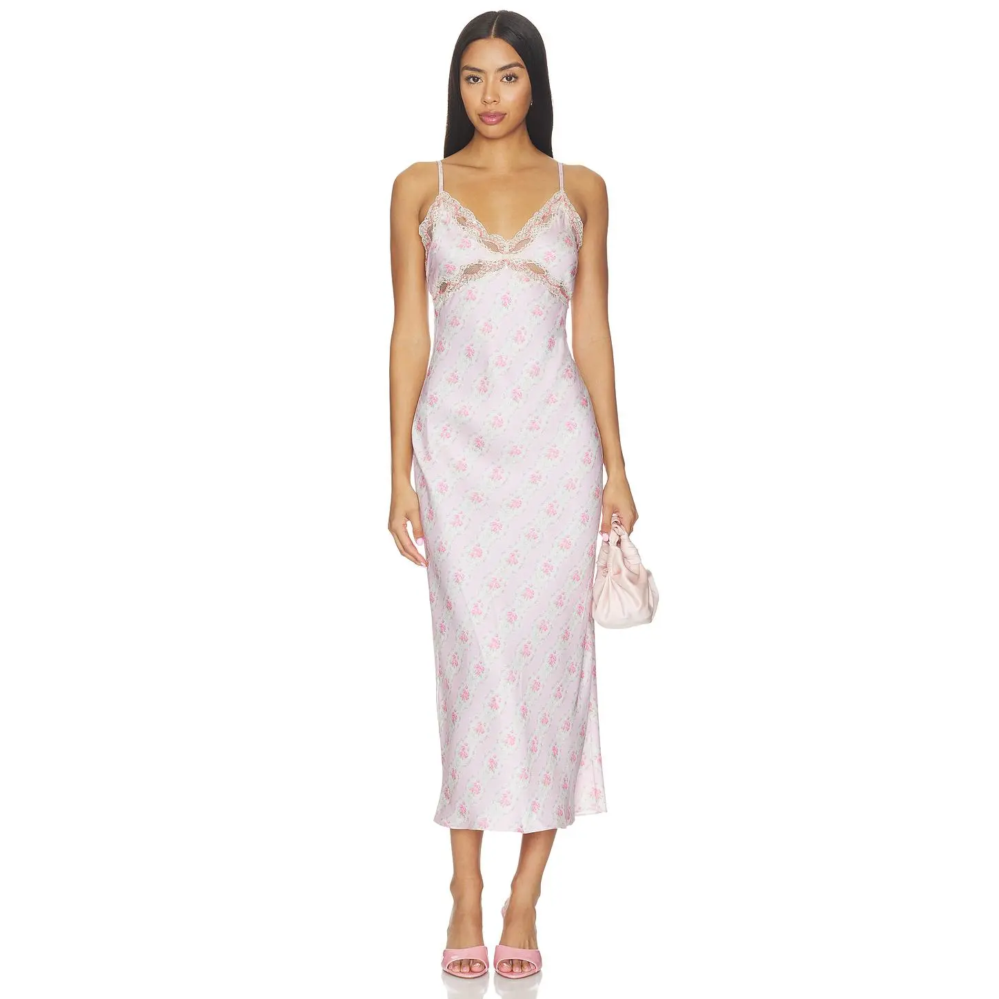 LoveShackFancy Idris Dress in Lady Blossom