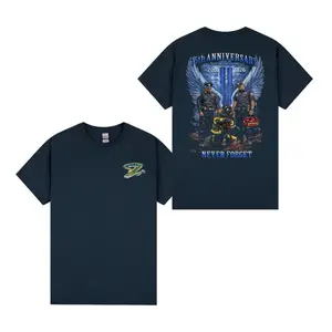 American Eagle Memorial Shirt – 25th Anniversary Never Forget Tribute Tee for Men