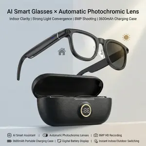 2026 New G2-Ai 4K Smart Camera Glasses, 6-Axis Stabilization, Ai Photo Recognition, Real-Time Translation, Enc Noise Reduction, Stylish Travel Accessory, Multifunctional Smart Glasses