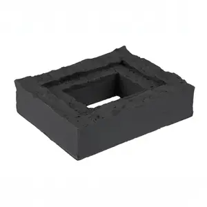 WallWell Faux Stone Electrical Box Cover, 7" x 5" (Fits Standard Outlets/Switches), Lightweight PU, Weatherproof Decorative Surround, Indoor/Outdoor Utility Cover