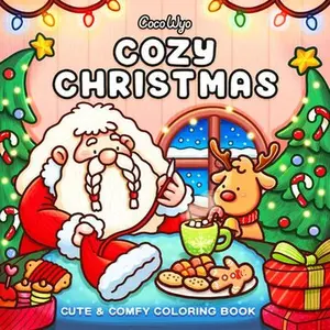Cozy Christmas: Coloring Book for Adults and Kids -- Coco Wyo, Paperback