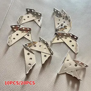 Stainless Steel Corner Bracket, Multi-function Corner Rack, Three Side Fixed Corner Rack, Cabinet Ladder Corner Rack, Laminate Rack, Furniture Connector, Hardware, Heavy Duty, Parts