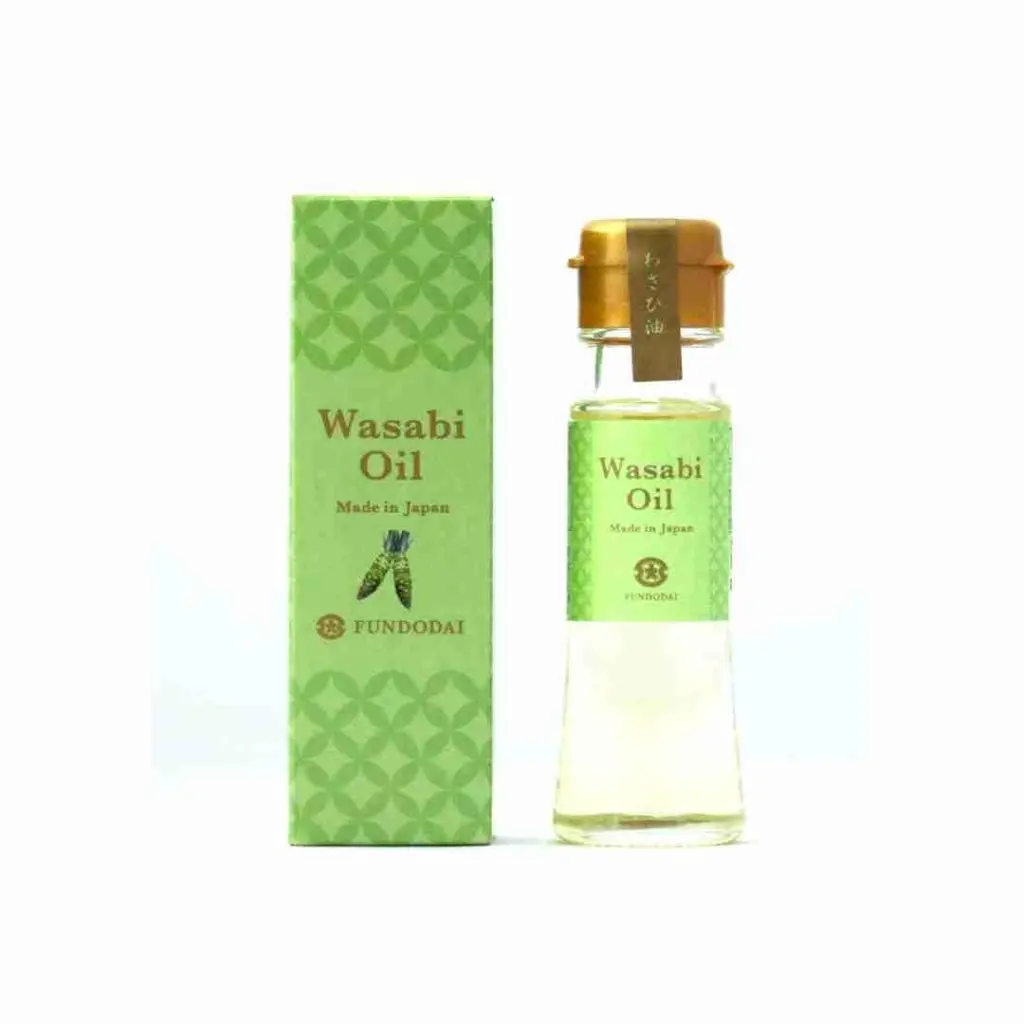 Fundodai EX Clean Scented Spicy Wasabi Rapeseed Oil - 45g Cooking Oil with Wasabi Extract, Flavor Enhancer for Noodles, Sashimi