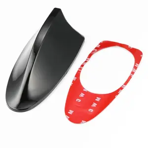 For Dodge Durango Car Roof Radio AM/FM Signal Shark Fin Antenna Aerial Cap Black