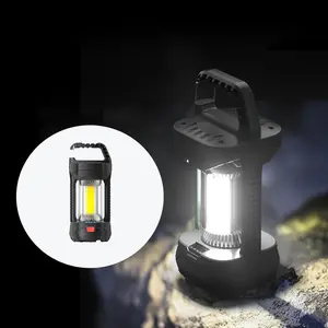 High-brightness rechargeable LED portable lamp - Super bright flashlight with 4 modes - Handheld emergency signal light - Emergency mobile power source - Suitable for outdoor emergency signals, backyard barbecues, spotlights, etc.