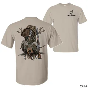 Ol’ Tom Turkey Hunting T-Shirt – Gobbler Trophy Graphic Tee, Vintage Spring Turkey Hunter Apparel, Rustic Outdoor Hunting Shirt, Country Sportsman Top for Men and Women