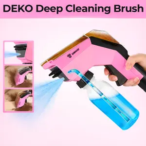 DEKO Deep Cleaning Brush Attachment — Connects To A Vacuum Cleaner. Achieve An Efficient Deep Clean In Just Three Steps: Spray, Brush, And Vacuum. Perfect For Sofas, Carpets, And All Types Of Fabric Furniture.