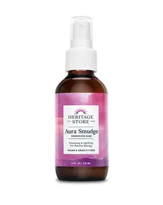 Smokeless Aura Smudge Sage Mist, Herbal Aromatherapy Cleansing Serum for Spiritual Wellness