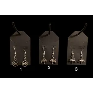 Dog Earrings