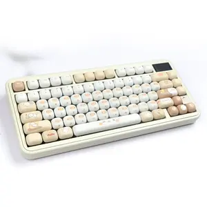 134 Key Bag  Cat Theme Pbt Keycaps, Dye Sublimation Process, Mog Profile, Compatible with Mx Axis, for 61/64/68/87/96/104/108 Keyboards