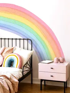 Rainbow Sticker Wall Art