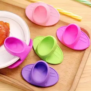 4pcs Oven Mitts, Baking Gloves, Oven Gloves, Silicone Heat Insulated Hand Clip, Hand Protector, Modern Kitchen Accessories, Kitchenware Cooking