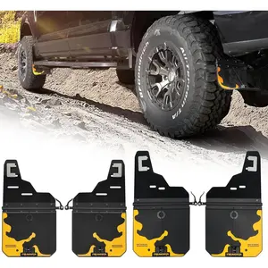 Trumgeta 4PCS Upgraded Truck Mud Flaps Fit for Ford F-150 F150 Without Fender Flare 2021 2022 2023 2024 2025 2026 Splash Guards Mudflaps for Pickup Trucks Accessories