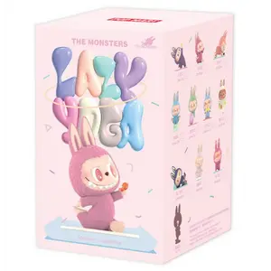 Pop Mart Labubu The Monsters Lazy Yoga Series Figures Sealed Case (1 Pc)