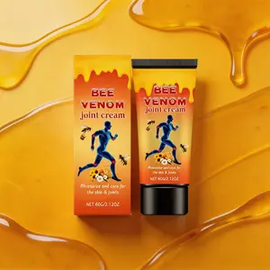 Bee Venom Joint & Skin Cream 60g – Deep Moisturizing Formula for Joint & Muscle Comfort – Soothes Aching Joints, Stiffness & Dry Skin – Fast Absorbing Body Care Cream – Daily Use