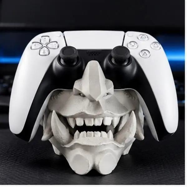 🔥     Demon Skull Game Controller Stand – Monster Head-Shaped Display Stand for PS5, Xbox, and Other Gaming Consoles