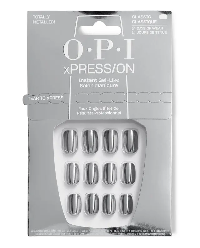 xPRESS/ON Press On Nails | Totally ​Metallic!