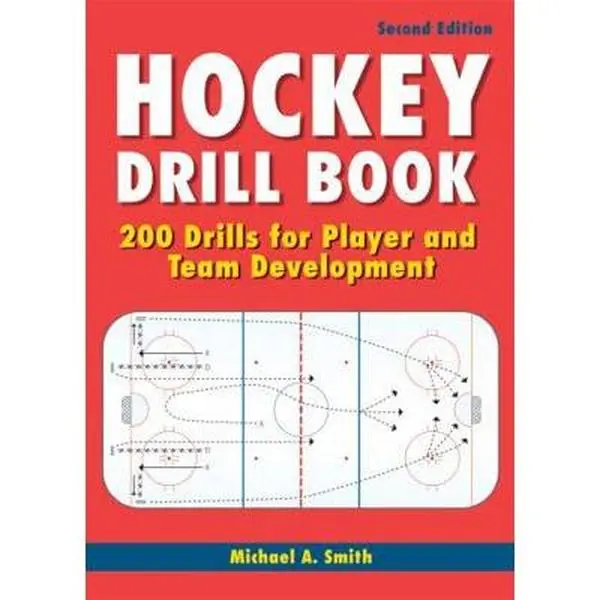 USED Book - Hockey Drill Book: 200 Drills for Player and Team Development by Smith, Michael A. (Paperback) - english
