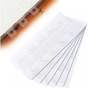 500 Pcs Clear Self-Adhesive Binder Hole Reinforcement Stickers, Convert Unpunched Pages to Loose-Leaf Binders Refill Insert for Planner Scrapbooking Office Album