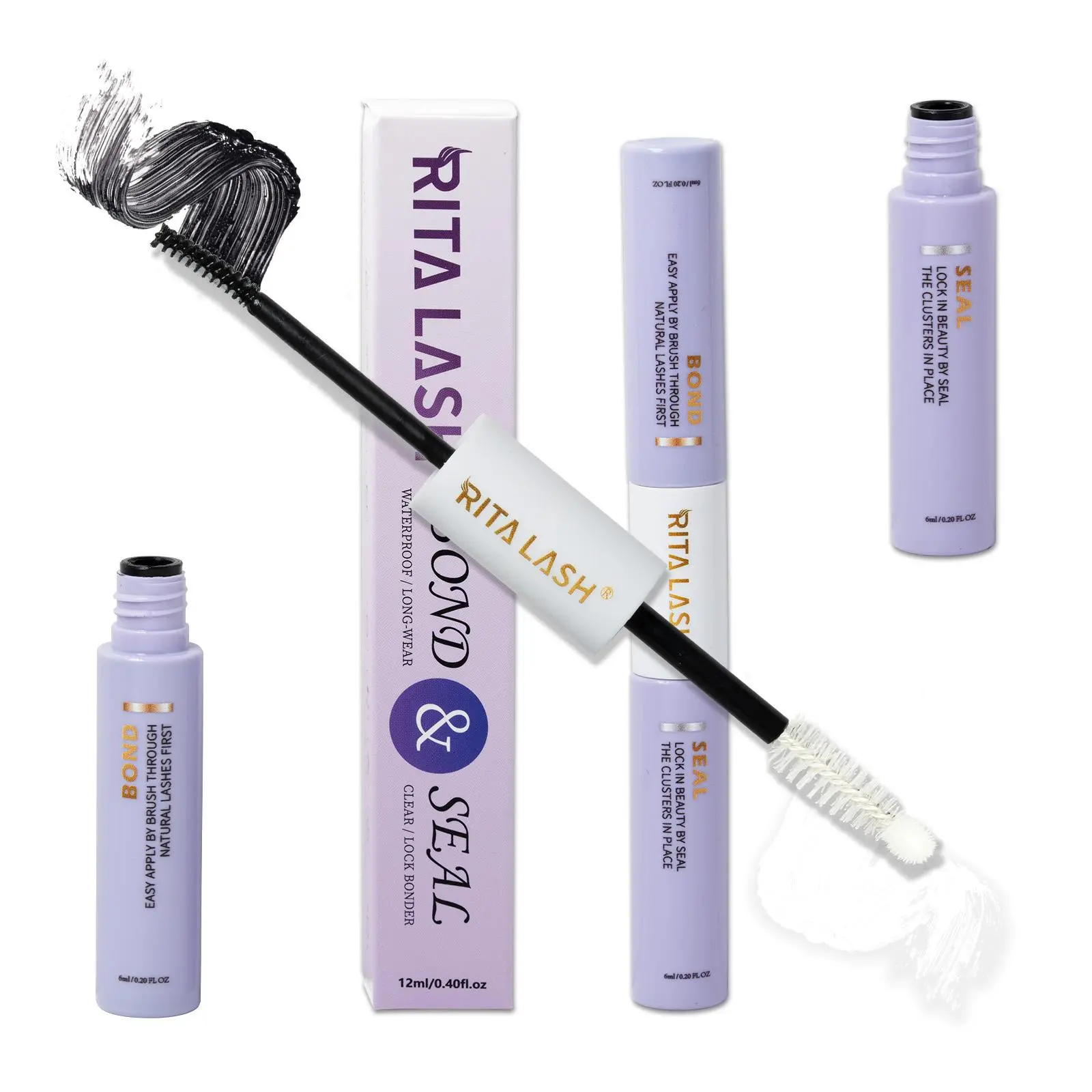 Lash Glue, Long Lasting Cluster Lash Glue For Individual Cluster Lashes DIY Lash Extension