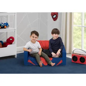 Spider-Man Cozee Flip-Out Sofa - 2-in-1 Convertible Sofa to Lounger for Kids