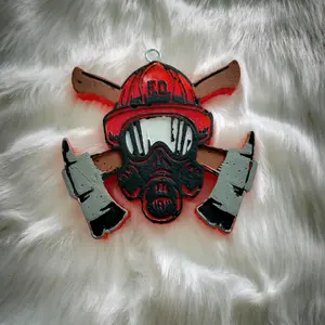 Fireman Car Freshie Air freshener