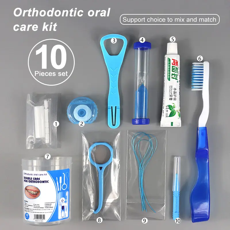  10-Piece Canned Oral Care Set
