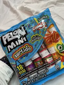 PELON MINI SURTIDO 18 PZAS Assortment of PELON Items in Mini Size for Snacking Parties or Gifts