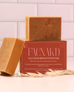FACNAKD ESSENTIAL GLO SKIN 5.5 oz Body Care Brightening Vegan Cleansing Soap