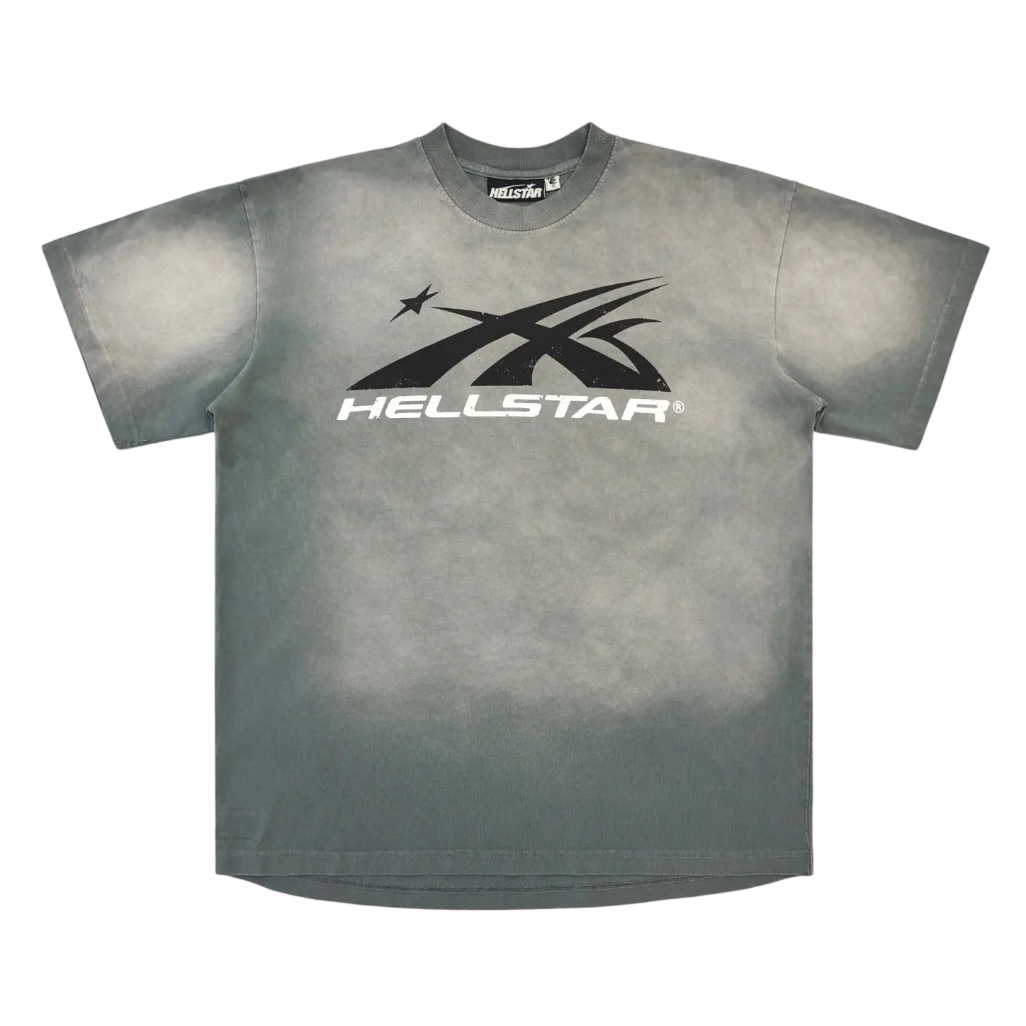 HELLSTAR SPORTS LOGO T-SHIRT GREY